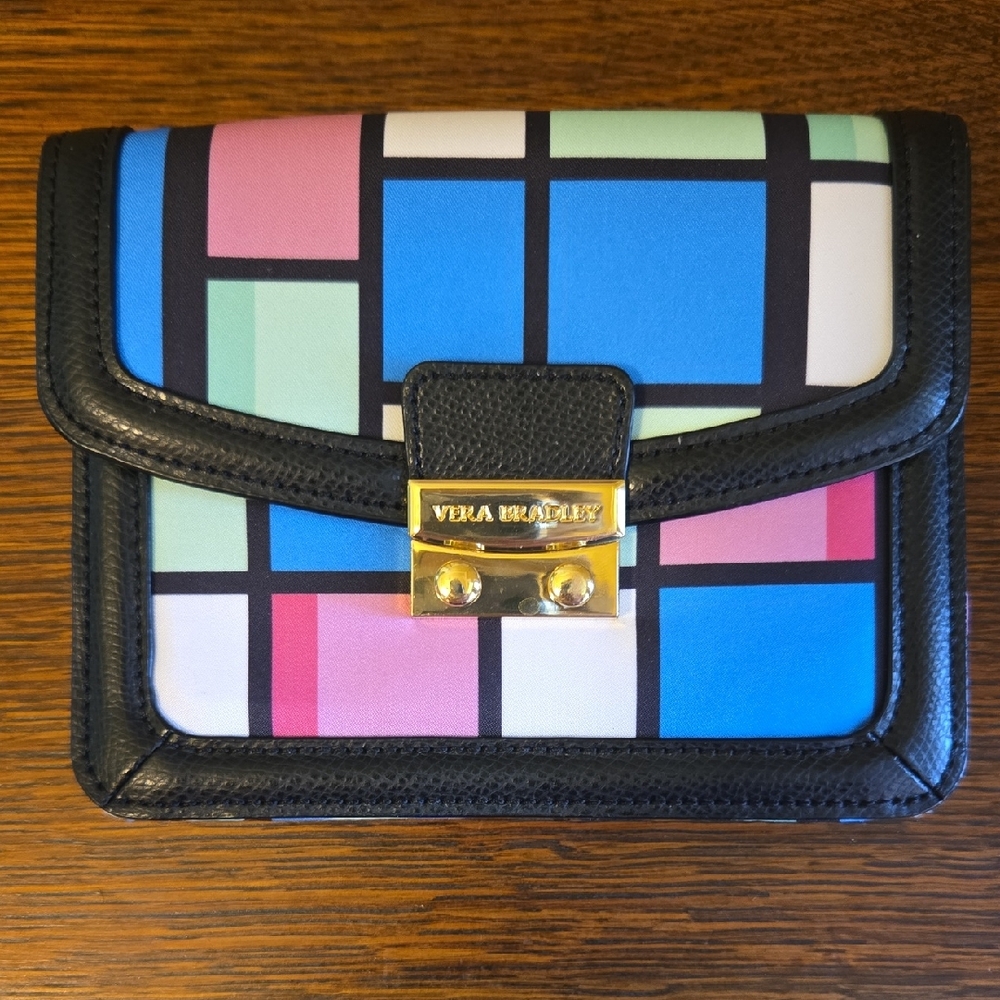 NWT Vera Bradley Multicolor Geometric Women's Belt Bag (Missing Belt)